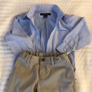 Brooks Brothers Button Down & Khakis